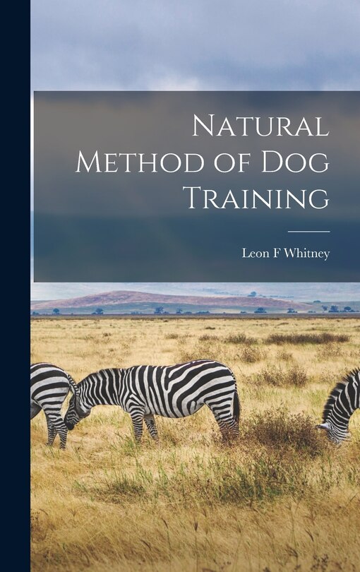 Front cover_Natural Method of Dog Training