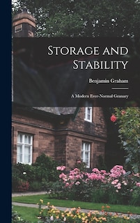 Front cover_Storage and Stability; a Modern Ever-normal Granary