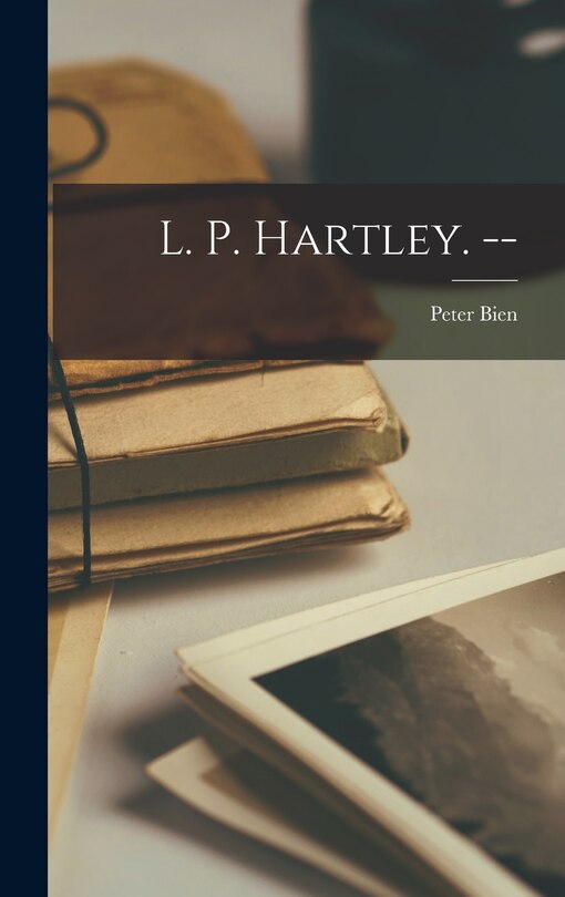 Front cover_L. P. Hartley. --