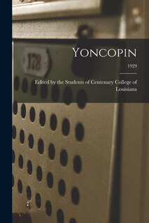 Front cover_Yoncopin; 1929