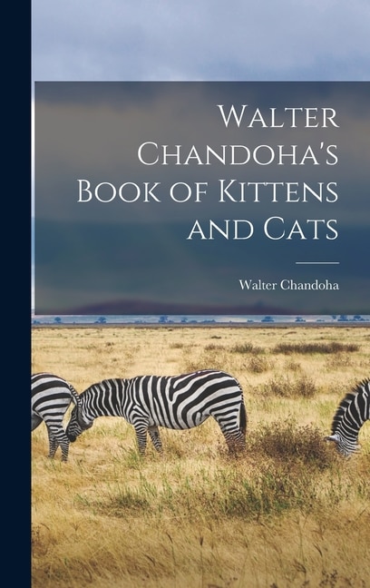 Couverture_Walter Chandoha's Book of Kittens and Cats