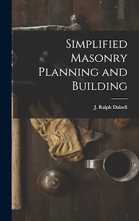 Front cover_Simplified Masonry Planning and Building