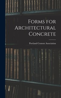 Front cover_Forms for Architectural Concrete