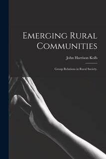 Front cover_Emerging Rural Communities