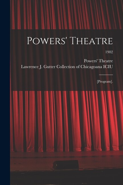 Front cover_Powers' Theatre