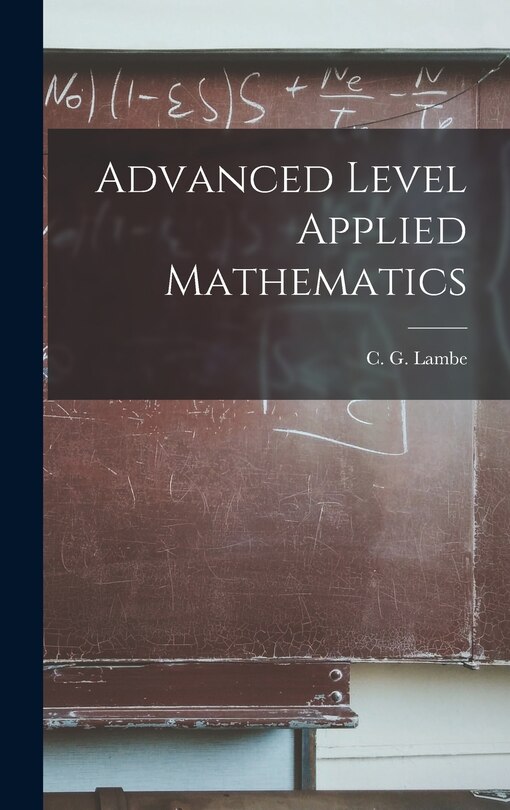 Couverture_Advanced Level Applied Mathematics