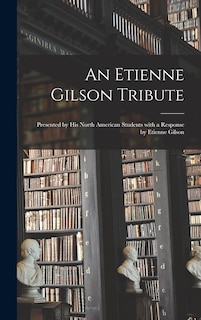 Couverture_An Etienne Gilson Tribute