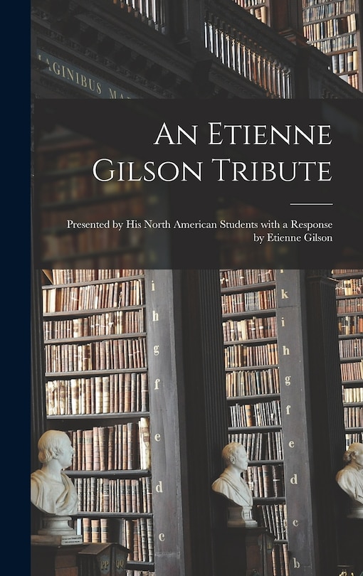 Couverture_An Etienne Gilson Tribute