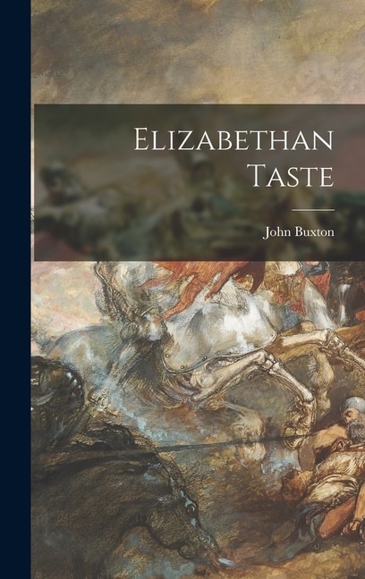 Couverture_Elizabethan Taste