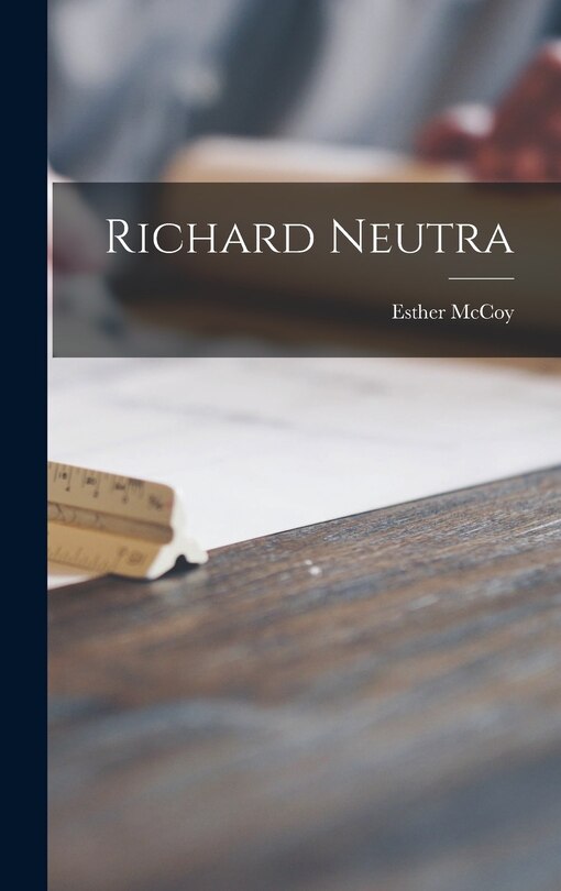 Couverture_Richard Neutra