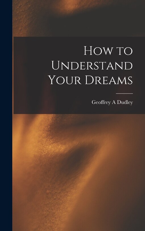 Couverture_How to Understand Your Dreams