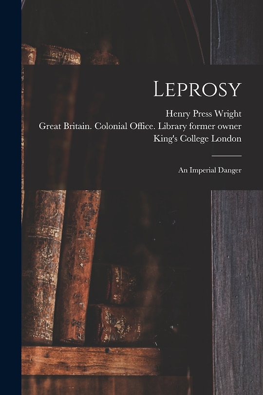 Couverture_Leprosy [electronic Resource]