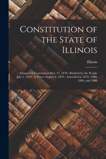 Front cover_Constitution of the State of Illinois