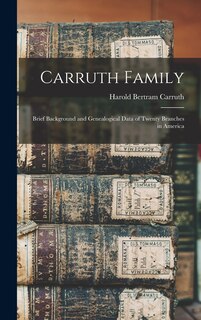 Couverture_Carruth Family