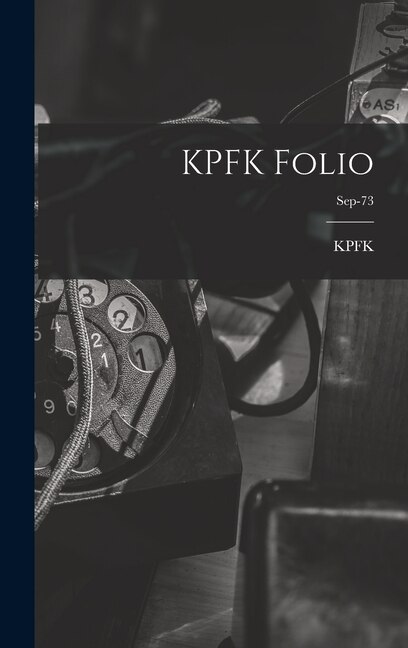 Front cover_KPFK Folio; Sep-73