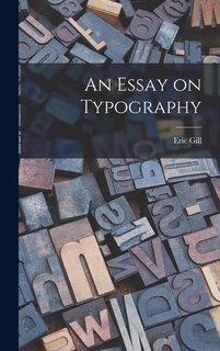 Front cover_An Essay on Typography