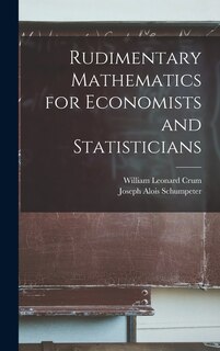 Couverture_Rudimentary Mathematics for Economists and Statisticians