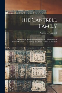 Front cover_The Cantrell Family