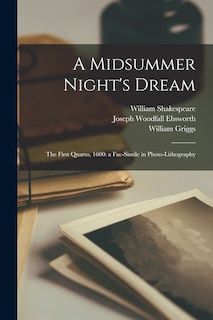 Front cover_A Midsummer Night's Dream