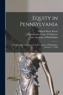 Couverture_Equity in Pennsylvania