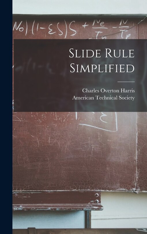 Front cover_Slide Rule Simplified