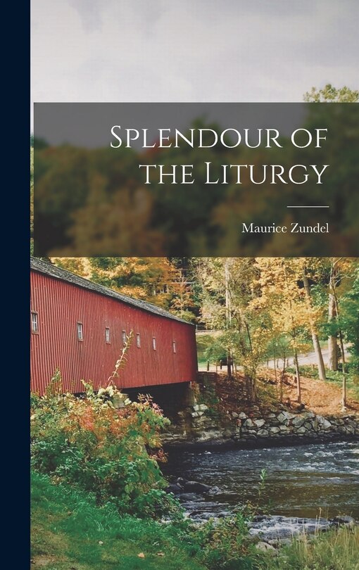 Front cover_Splendour of the Liturgy