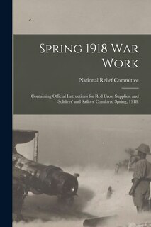Front cover_Spring 1918 War Work