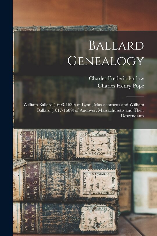 Couverture_Ballard Genealogy