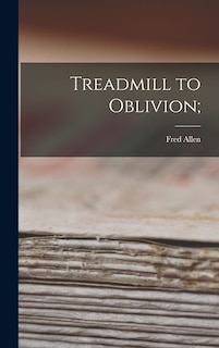 Couverture_Treadmill to Oblivion;