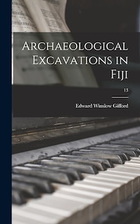 Front cover_Archaeological Excavations in Fiji; 13