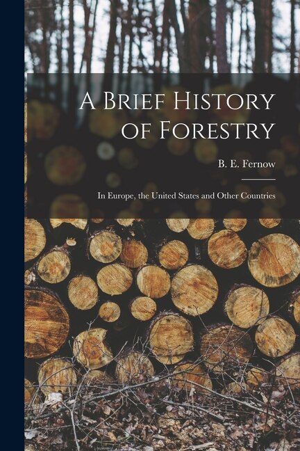 Front cover_A Brief History of Forestry
