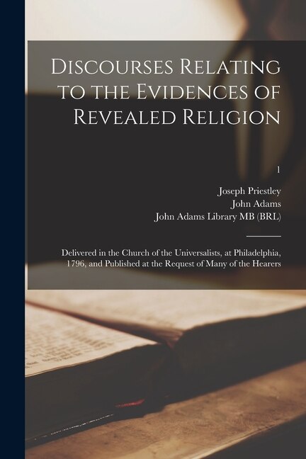Front cover_Discourses Relating to the Evidences of Revealed Religion