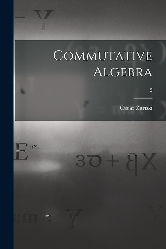 Couverture_Commutative Algebra; 2