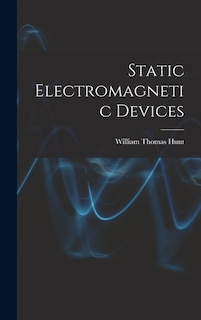 Couverture_Static Electromagnetic Devices