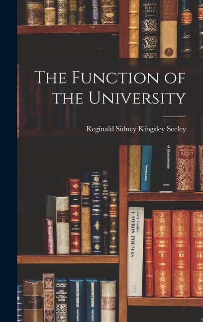 Couverture_The Function of the University