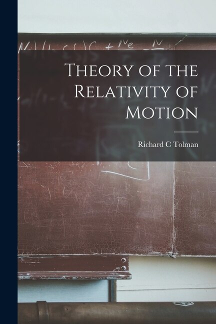 Couverture_Theory of the Relativity of Motion