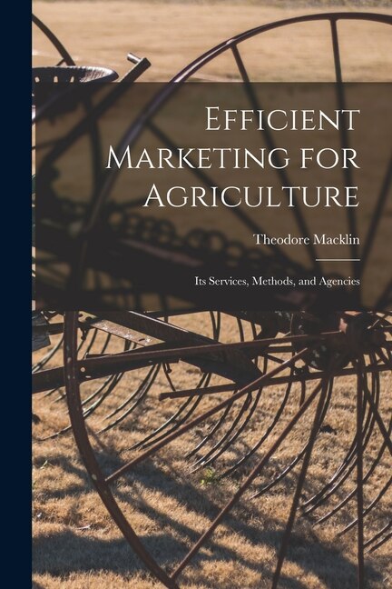 Front cover_Efficient Marketing for Agriculture