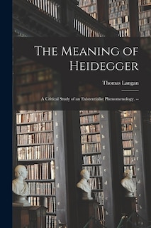 Couverture_The Meaning of Heidegger
