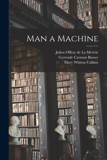 Couverture_Man a Machine [microform]