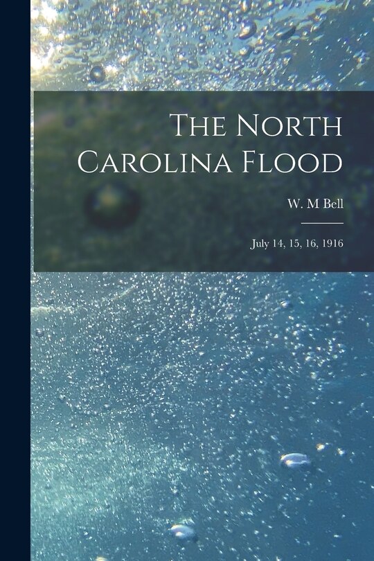 Front cover_The North Carolina Flood