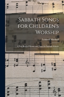 Couverture_Sabbath Songs for Children's Worship