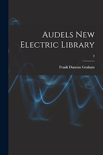 Front cover_Audels New Electric Library; 2