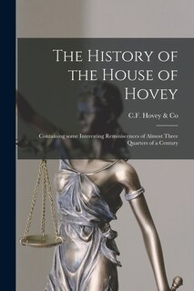 Couverture_The History of the House of Hovey [microform]