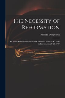 Front cover_The Necessity of Reformation