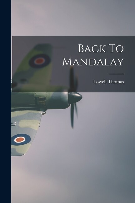 Front cover_Back To Mandalay