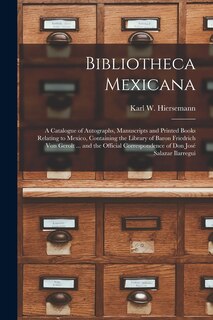 Couverture_Bibliotheca Mexicana
