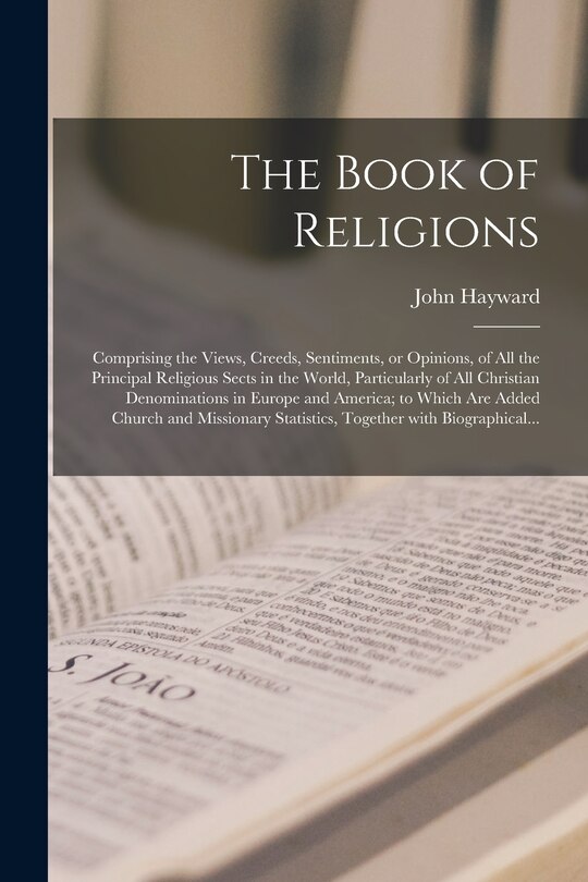 Front cover_The Book of Religions [microform]