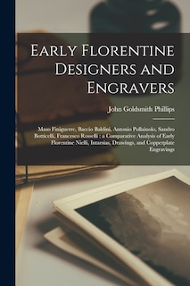 Front cover_Early Florentine Designers and Engravers
