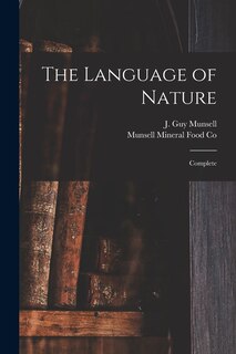 Couverture_The Language of Nature