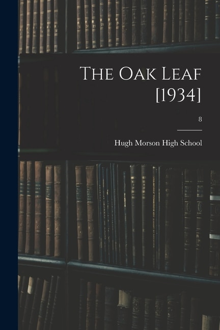 Couverture_The Oak Leaf [1934]; 8